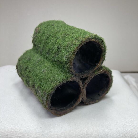 Penn-Plax Hideaway Pipes Aquarium Decoration Ornament Small 3"x3"x3" Territorial - Picture 2 of 8